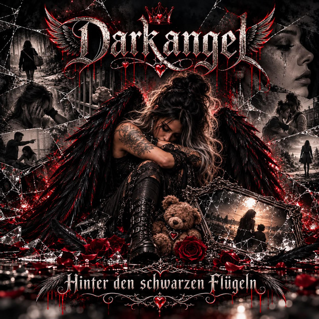Cover: Hinter den schwarzen Flügeln