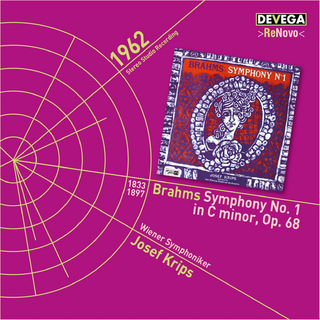 Brahms: Symphony No. 1 in C minor, Op. 68 cover art