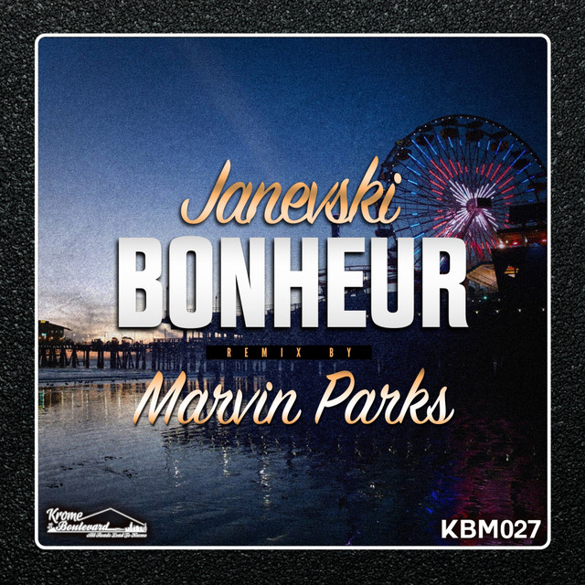 Bonheur - Marvin Parks Remix cover art