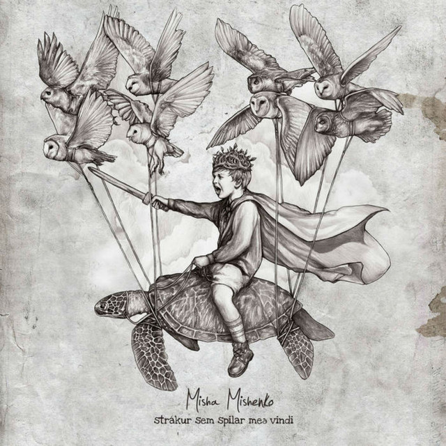 Strákur sem spilar með vindi cover art