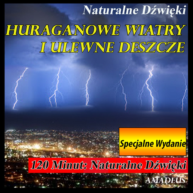 Huraganowe Wiatry i Ulewne Deszcze: naturalne dźwięki: Specjalne Wydanie cover art