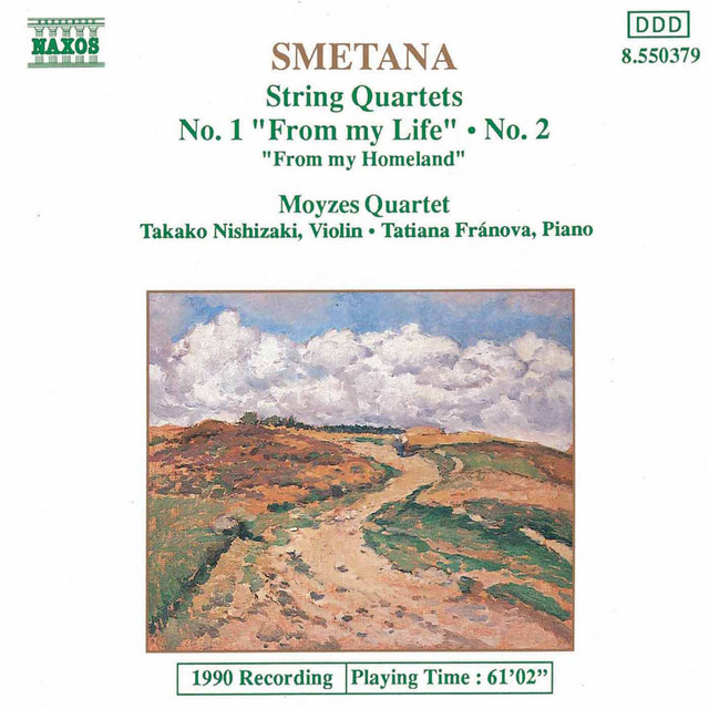 Z domoviny: No. 1, Moderato (from the Homeland) cover art