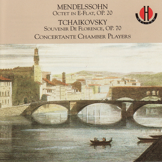 Mendelssohn: Octet in E-Flat, Op. 20 - Tchaikovsky: Souvenir De Florence, Op. 70 cover art
