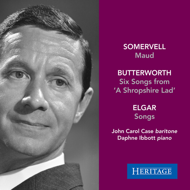 John Carol Case Sings Somervell, Butterworth and Elgar cover art