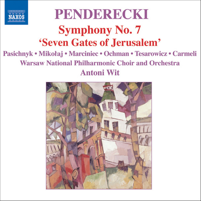 Penderecki: Seven Gates of Jerusalem, "Symphony No. 7" cover art