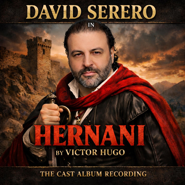 Hernani by Victor Hugo (The Cast Album Recording) cover art