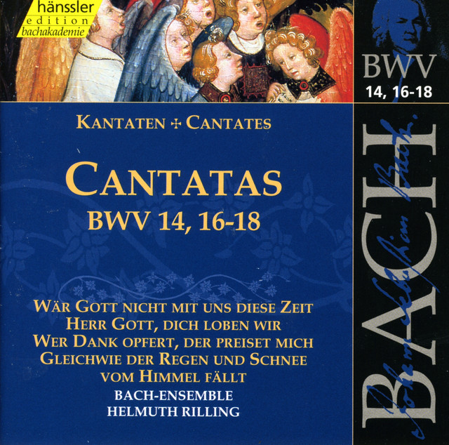 Bach, J.S.: Cantatas, Bwv 14, 16-18 cover