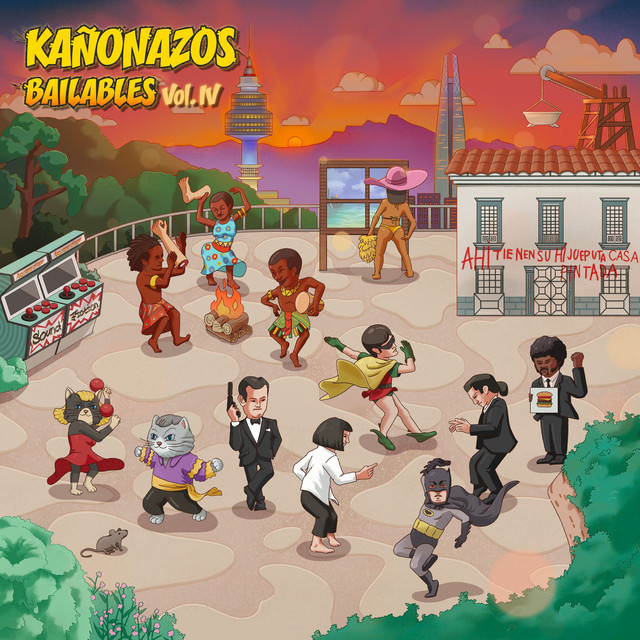 Kañonazos Bailables, Vol. IV cover art