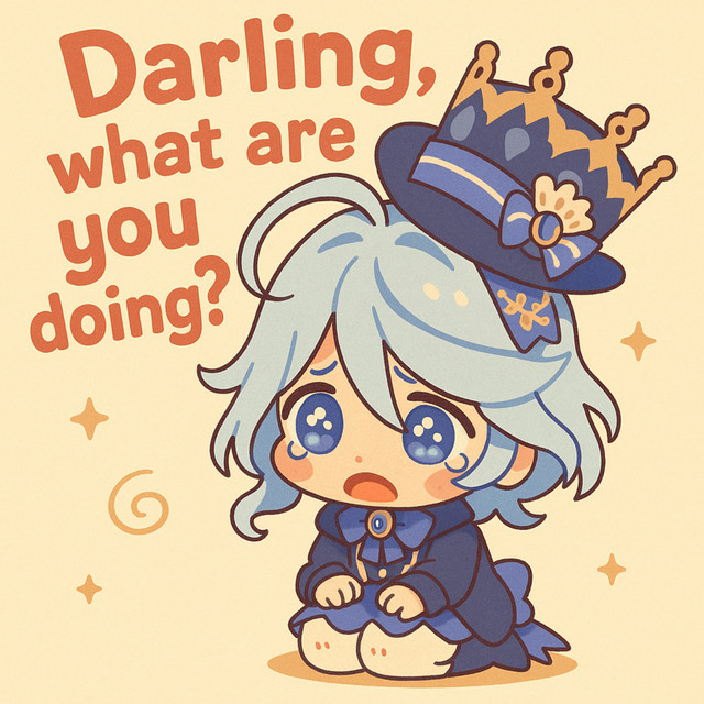 darling what are you doing? cover