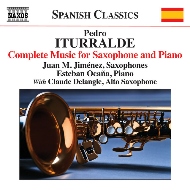 Iturralde: Complete Music for Saxophone & Piano cover art