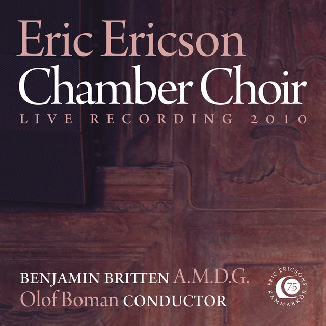 Britten: A.M.D.G. "Ad majorem Dei gloriam" (Live 2010) cover art