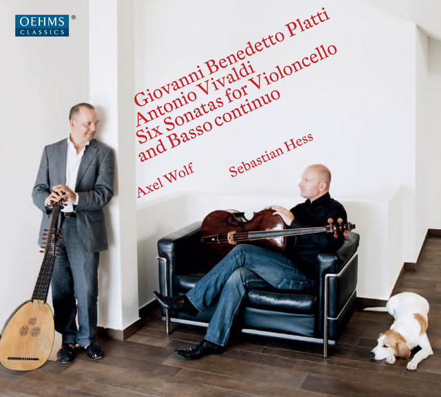 Platti & Vivaldi: 6 Sonatas for Cello & Basso Continuo cover art