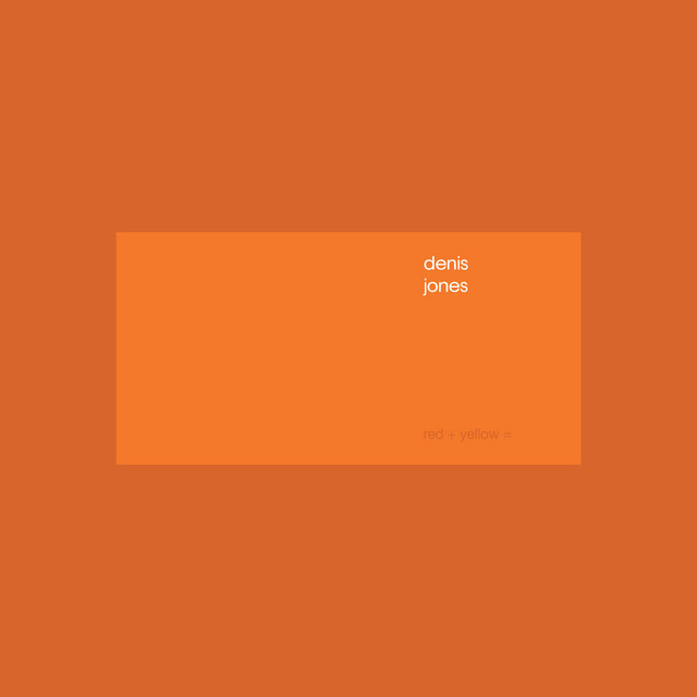 Red + Yellow = cover art