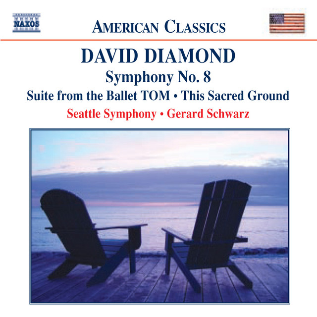 Diamond: Tom Suite / Symphony No. 8 / This Sacred Ground cover art