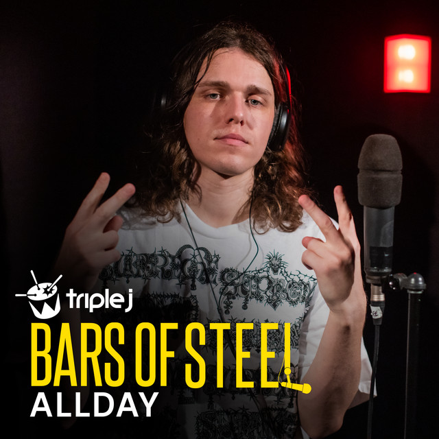Capa de Allday - triple j Bars Of Steel - Allday