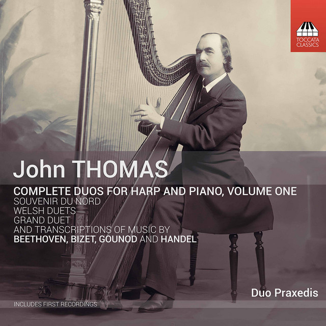 Thomas: Complete Duos for Harp & Piano, Vol. 1 cover art