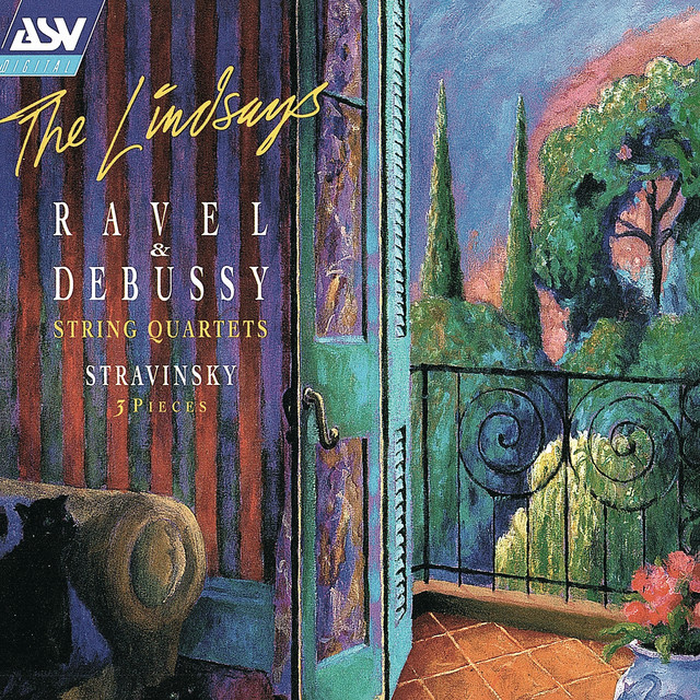 Debussy & Ravel: String Quartets; Stravinsky: 3 Pieces for String Quartet cover art