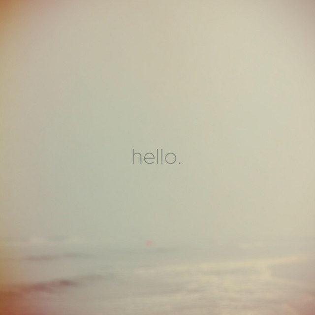 hello. cover art