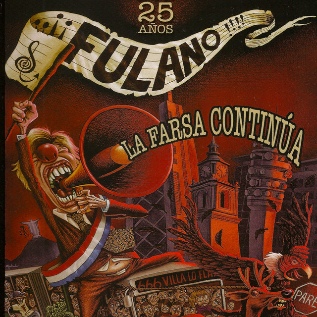 La Farsa Continúa (25 Años) cover art