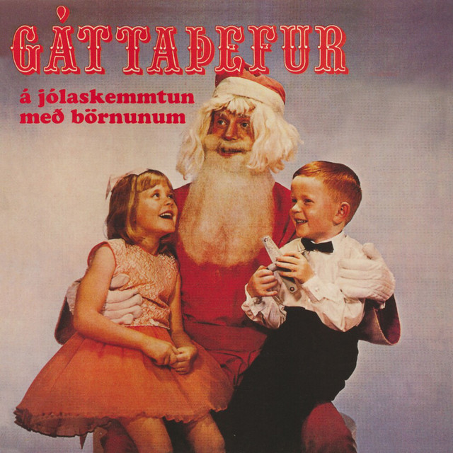 Gáttaþefur á jólaskemmtun með börnunum cover art