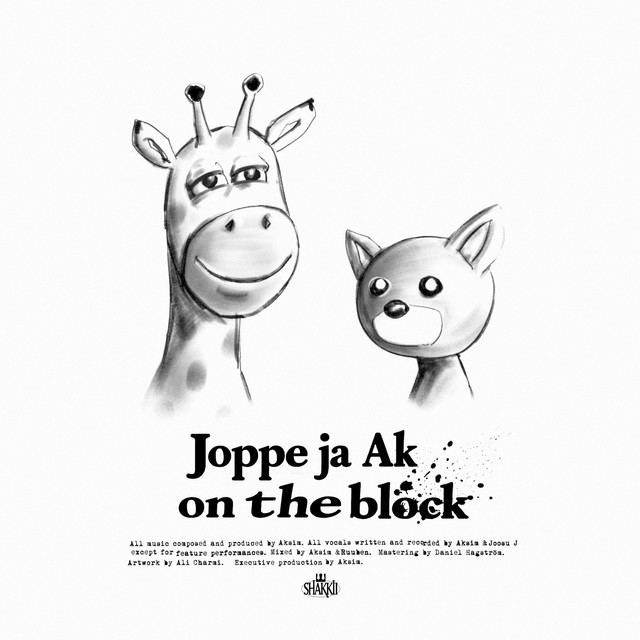 Joppe ja Ak on the block cover art