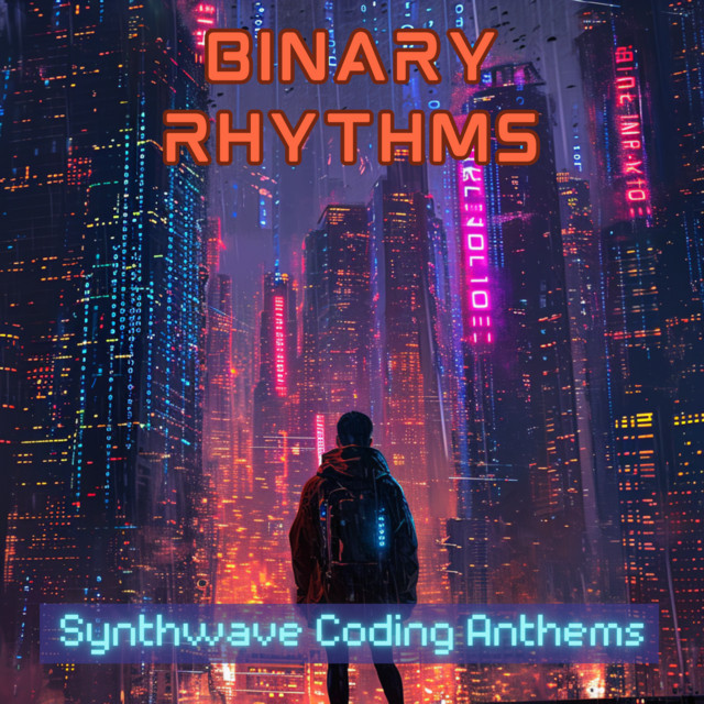 Binary Rhythms: Synthwave Coding Anthems cover art