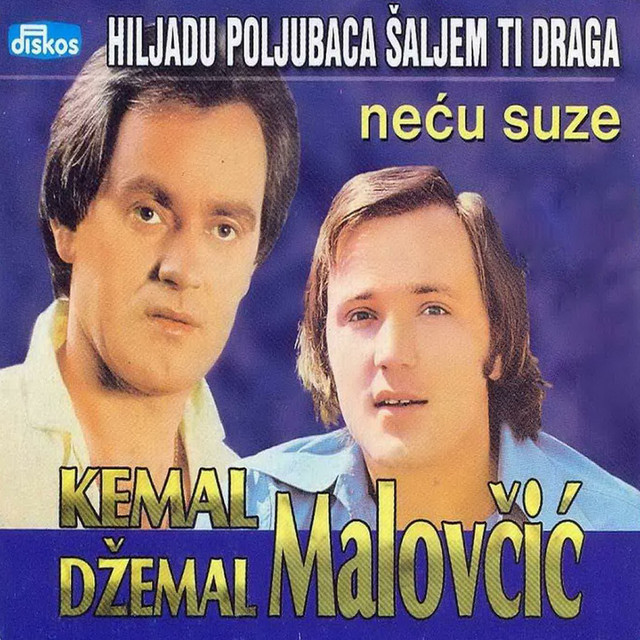 Hiljadu poljubaca saljem ti draga - Necu suze cover art