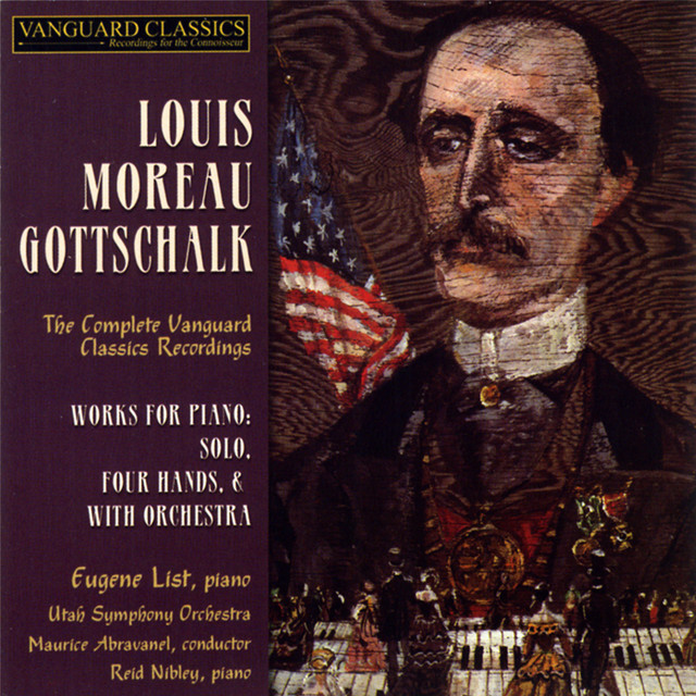 Louiis Moreau Gottschalk: The Complete Vanguard cover art
