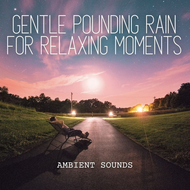 Ambient Sounds: Gentle Pounding Rain for Relaxing Moments cover art