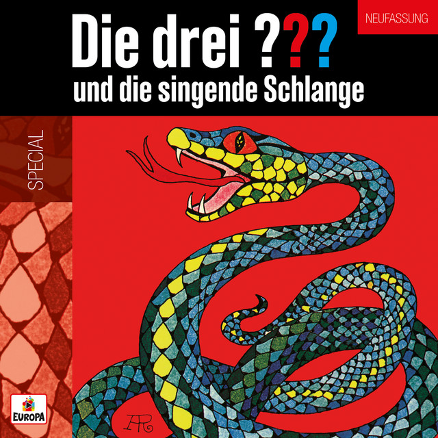 Album cover for und die singende Schlange (Neufassung) by Die drei ???