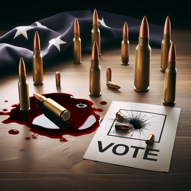 Bullets Over Ballots cover art