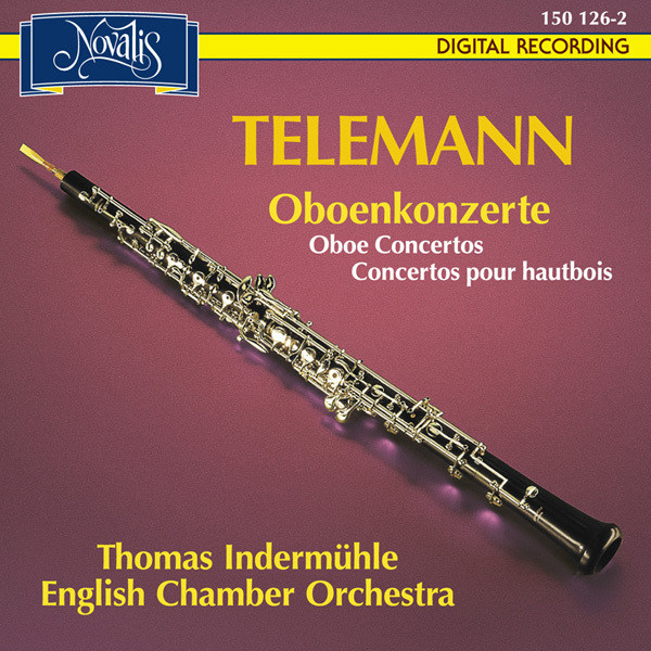 Telemann: Oboenkonzerte cover art