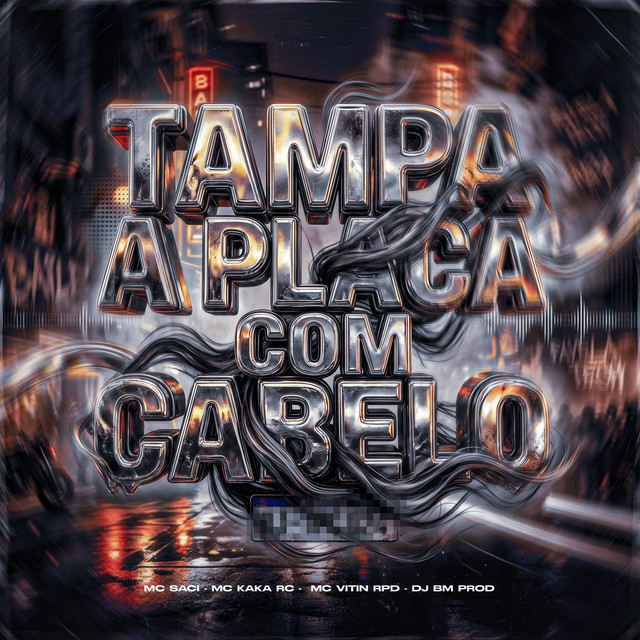 TAMPA A PLACA COM CABELO