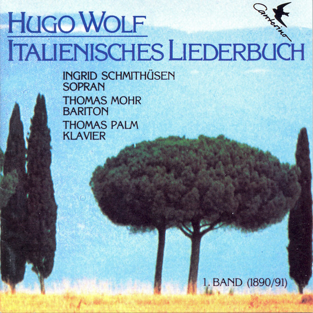 Hugo Wolf: Italian Songbook Vol. 1 (1890/91) cover art