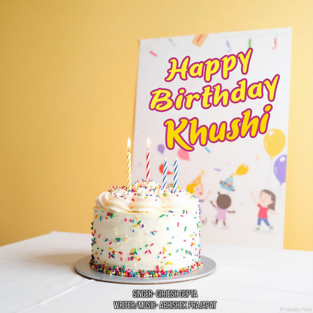 Happy Birthday Khushi