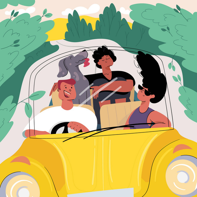 it's summer '13, you're on a roadtrip vibing and life's good cover art