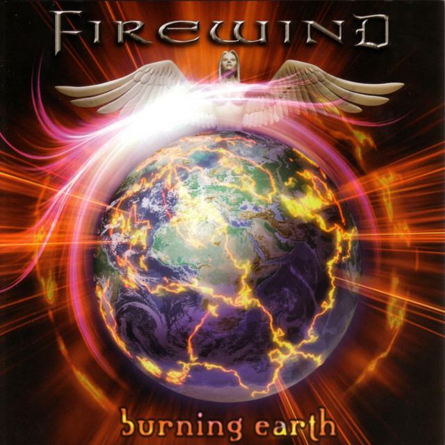 Omslag för Burning Earth av Firewind