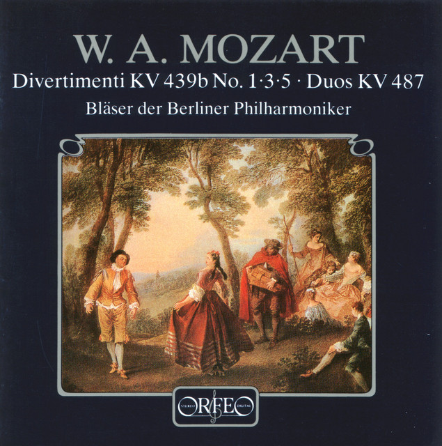 12 Duos, K. 487: No. 4, Polonaise cover art