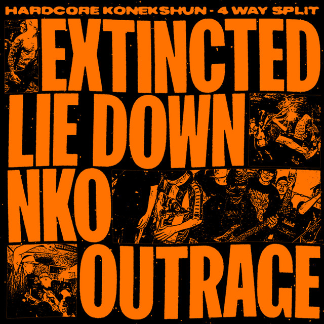 4 Way Split Hardcore Konekshun cover art