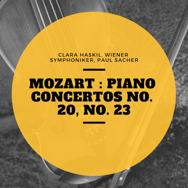 Mozart : Piano Concertos No. 20, No. 23 cover art