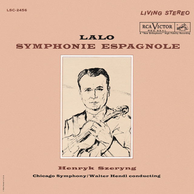 Lalo: Symphonie espagnole in D Minor, Op. 21 cover art