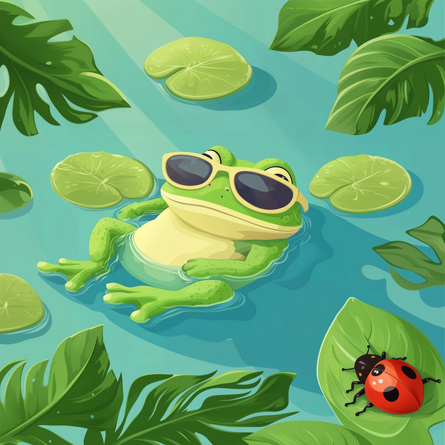 What's Froggin' cover art