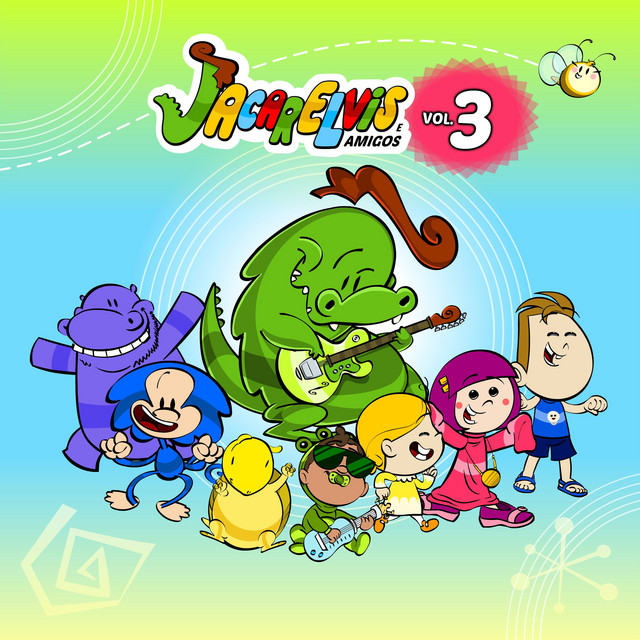 Jacarelvis e Amigos, Vol. 3 cover art