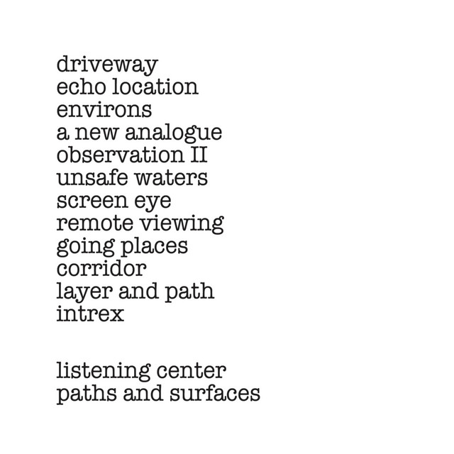 Paths and Surfaces cover