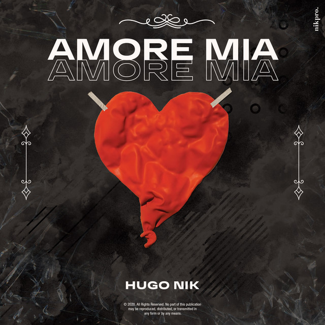 Обкладинка: Amore Mia — HUGO NIK