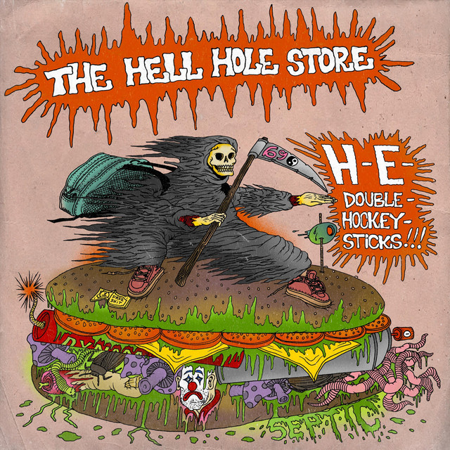 H. E. Double Hockey Sticks cover art