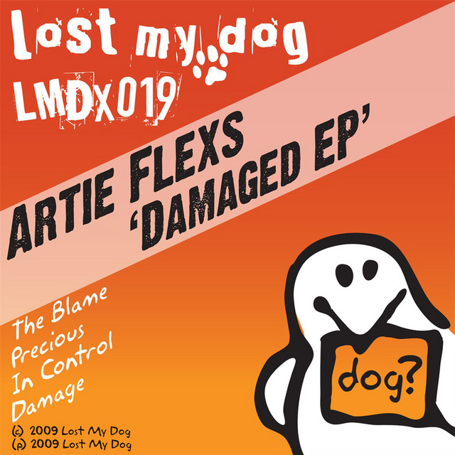 Damaged EP cover art