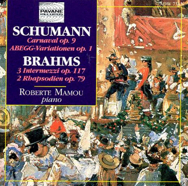 Schumann & Brahms: Piano Works cover art