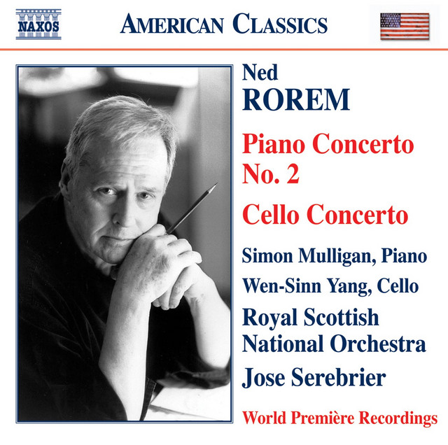 Rorem: Piano Concerto No. 2 - Cello Concerto - Album by Ned Rorem