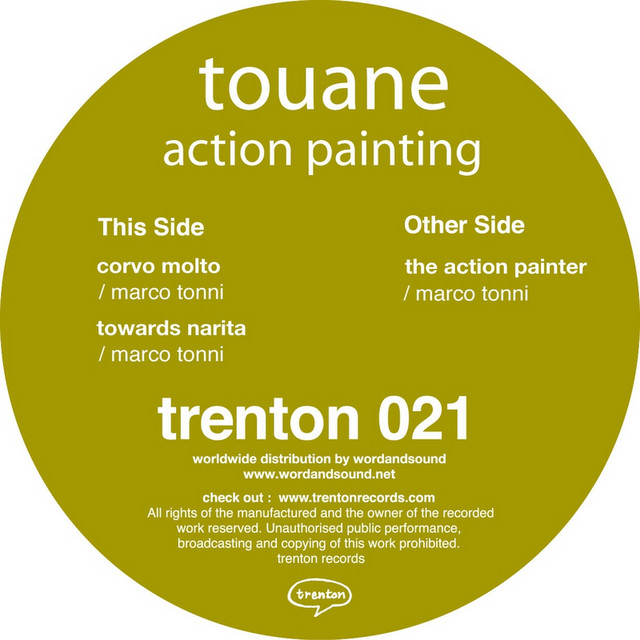 Action painting cover